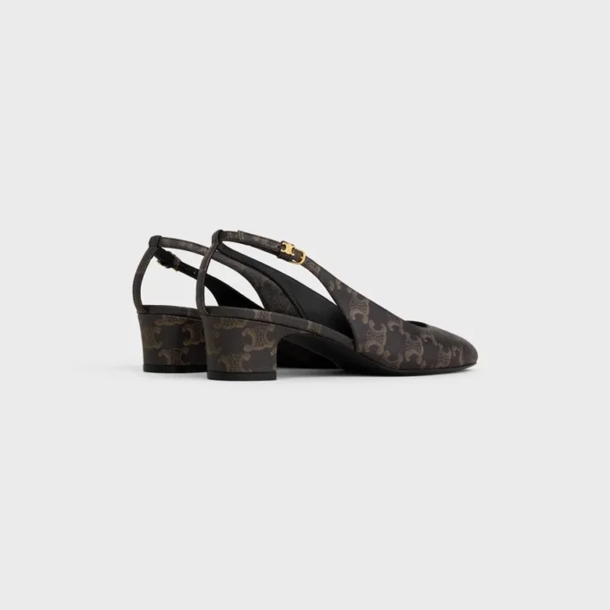 Neo City Slingback in Triomphe Coated Fabric Neo City Slingback in Triomphe Coated Fabric