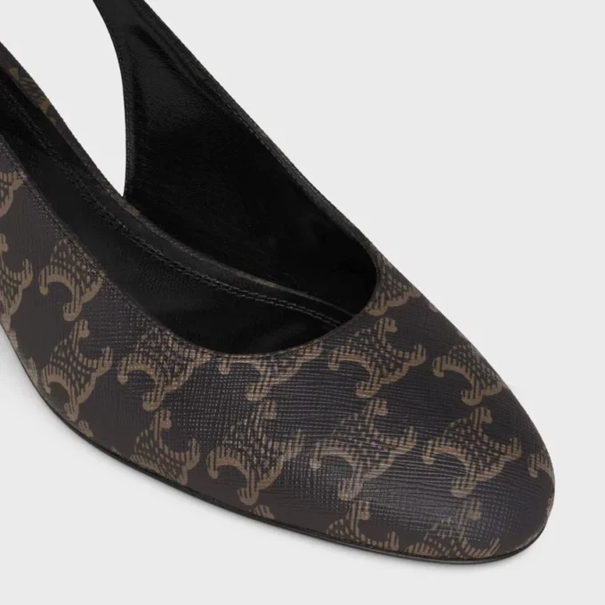Neo City Slingback in Triomphe Coated Fabric Neo City Slingback in Triomphe Coated Fabric