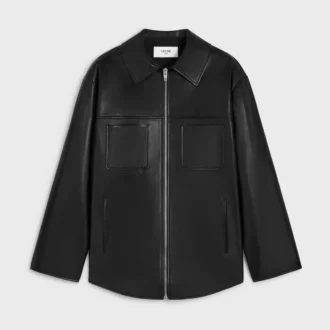 Overshirt in Lambskin