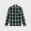 Overshirt in Tartan Cashmere