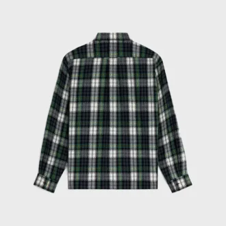 Overshirt in Tartan Cashmere