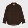 Overshirt in Wool Flannel