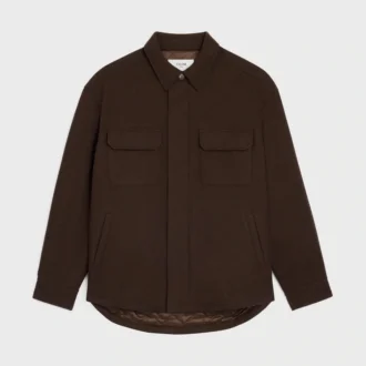 Overshirt in Wool Flannel