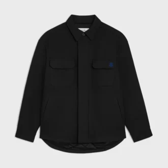 Overshirt in Wool Flannel
