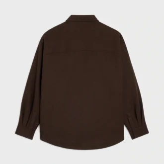 Overshirt in Wool Flannel