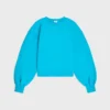 Oversized Crewneck Sweater in Cotton Fleece Oversized Crewneck Sweater in Cotton Fleece