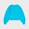 Oversized Crewneck Sweater in Cotton Fleece Oversized Crewneck Sweater in Cotton Fleece