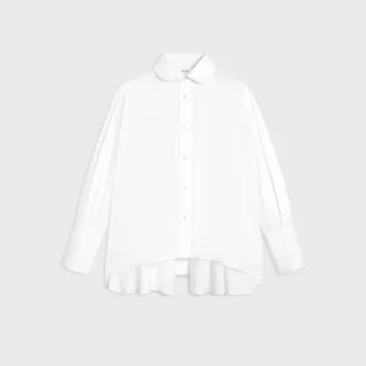 Oversized Shirt in Cotton Poplin