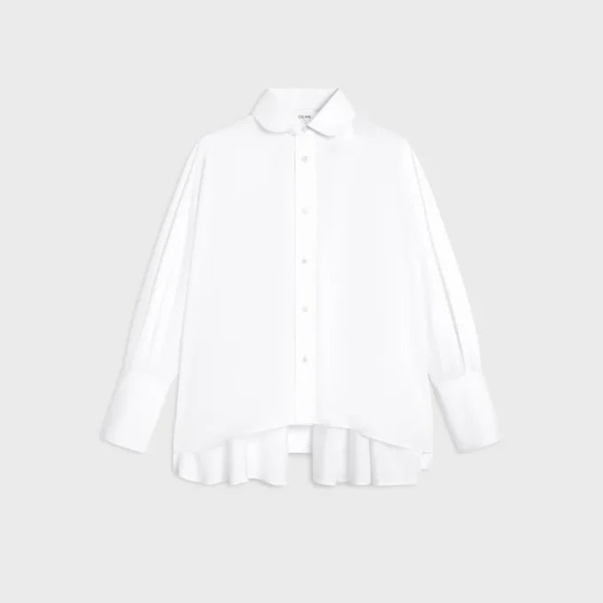 Oversized Shirt in Cotton Poplin Oversized Shirt in Cotton Poplin