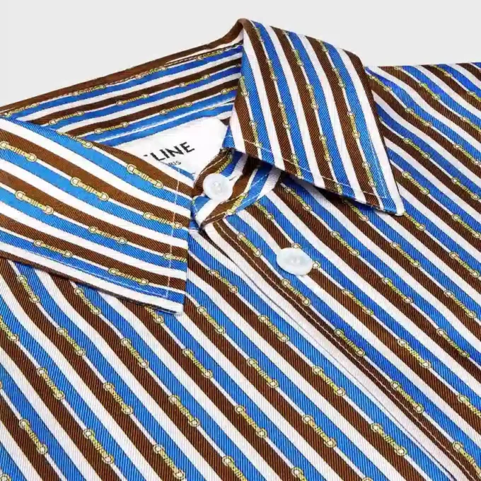 Oversized Shirt in Silk Twill Oversized Shirt in Silk Twill