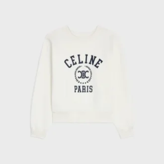 Oversized Sweatshirt in Cotton Fleece