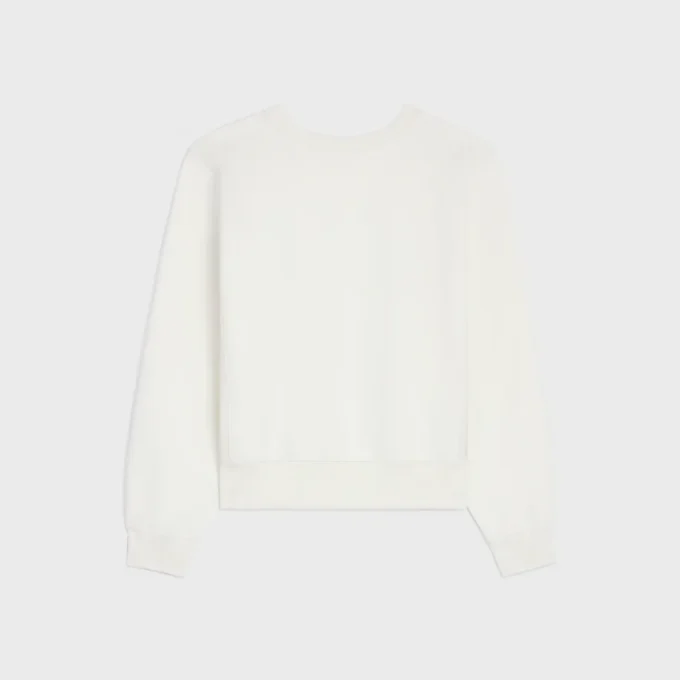 Oversized Sweatshirt in Cotton Fleece Oversized Sweatshirt in Cotton Fleece