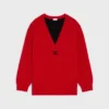 Oversized V-Neck Sweater in Cashmere Oversized V-Neck Sweater in Cashmere