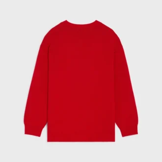 Oversized V-Neck Sweater in Cashmere