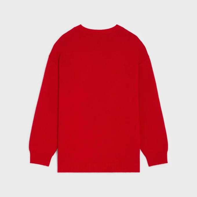 Oversized V-Neck Sweater in Cashmere Oversized V-Neck Sweater in Cashmere