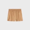 Pajama Shorts in Silk Twill Pajama Shorts in Silk Twill