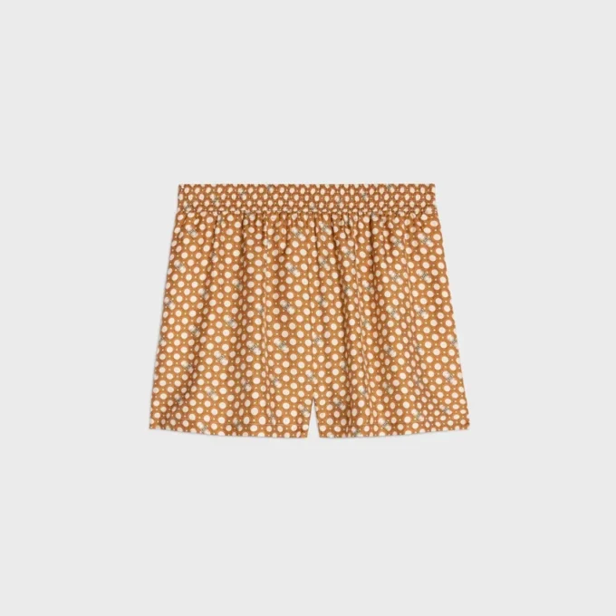 Pajama Shorts in Silk Twill Pajama Shorts in Silk Twill