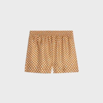 Pajama Shorts in Silk Twill
