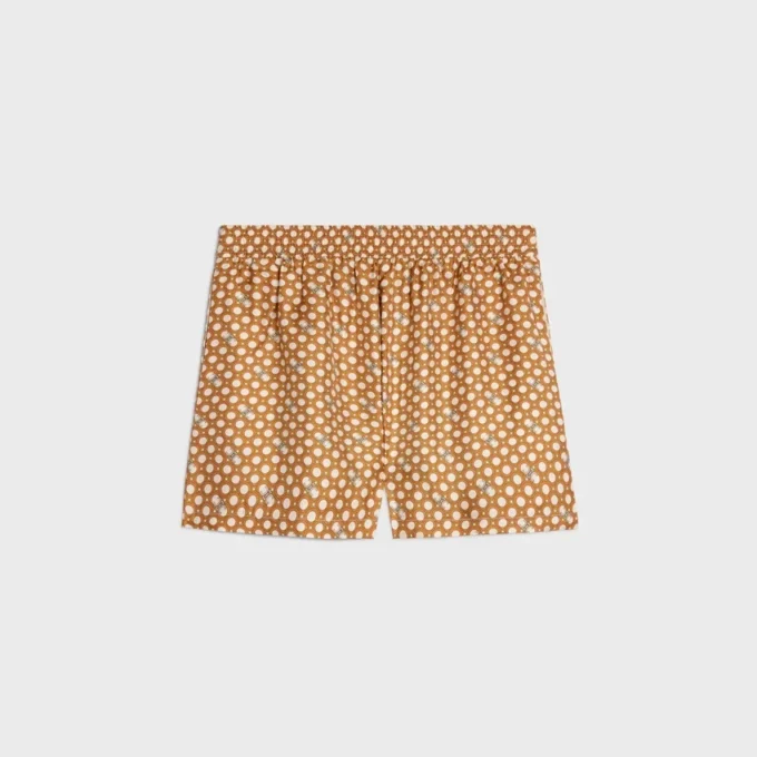 Pajama Shorts in Silk Twill Pajama Shorts in Silk Twill