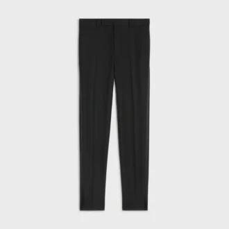 Pantalon Classique Tux in Grain De Poudre Wool