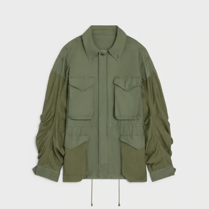 Parka in Cotton Satin Parka in Cotton Satin