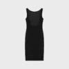 Pencil Dress in Gauffered Double Wool
