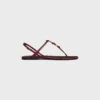 Penny Sandal in Supple Calfskin Penny Sandal in Supple Calfskin