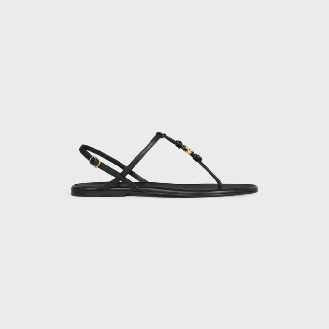 Penny Sandal in Supple Calfskin Penny Sandal in Supple Calfskin