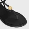 Penny Sandal in Supple Calfskin Penny Sandal in Supple Calfskin