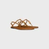 Penny Sandal in Supple Calfskin Penny Sandal in Supple Calfskin