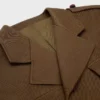 Peplum Jacket in Diagonal Wool Peplum Jacket in Diagonal Wool