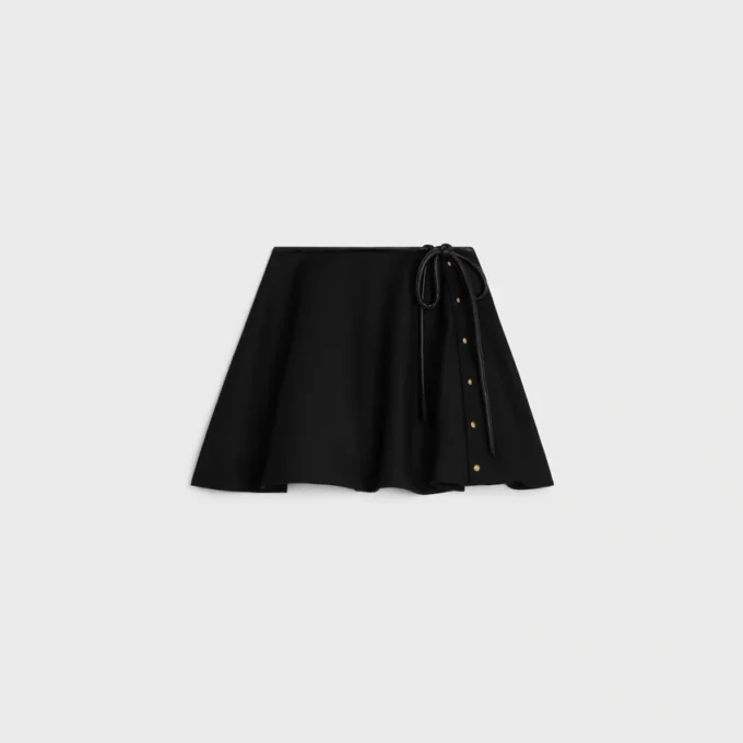 Peplum Skirt in Mohair Wool Peplum Skirt in Mohair Wool