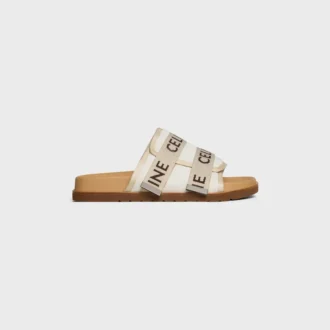 Pitea Sandal in Canvas with « Celine » Jacquard Pitea Sandal in Canvas with « Celine » Jacquard