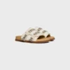 Pitea Sandal in Canvas with « Celine » Jacquard Pitea Sandal in Canvas with « Celine » Jacquard