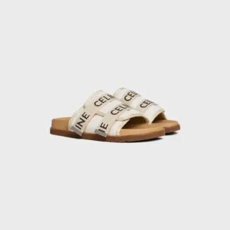 Pitea Sandal in Canvas with « Celine » Jacquard Pitea Sandal in Canvas with « Celine » Jacquard