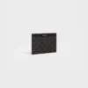 Plain Card Holder in Triomphe Canvas and Calfskin Plain Card Holder in Triomphe Canvas and Calfskin