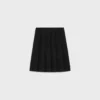 Pleated Skirt in Bouclette Natta