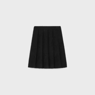 Pleated Skirt in Bouclette Natta Pleated Skirt in Bouclette Natta