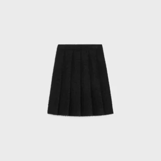 Pleated Skirt in Bouclette Natta Pleated Skirt in Bouclette Natta
