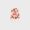 Pleated Skirt in Crepe De Chine Pleated Skirt in Crepe De Chine