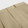 Pleated Trousers in Cotton and Wool Gabardine Pleated Trousers in Cotton and Wool Gabardine
