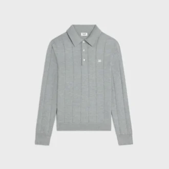 Polo in Fine Silk and Cotton