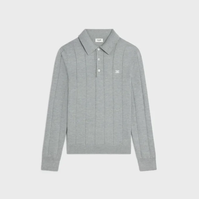 Polo in Fine Silk and Cotton Polo in Fine Silk and Cotton