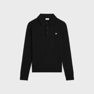 Polo in Fine Silk and Cotton