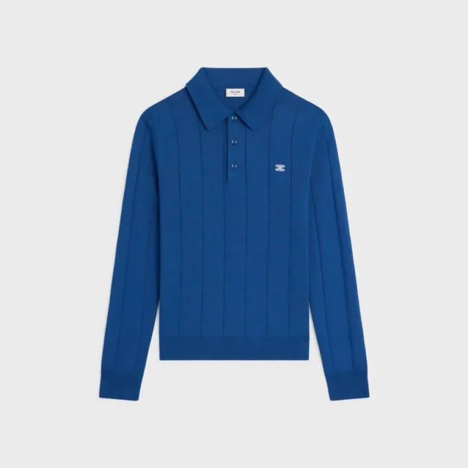 Polo in Fine Silk and Cotton Polo in Fine Silk and Cotton