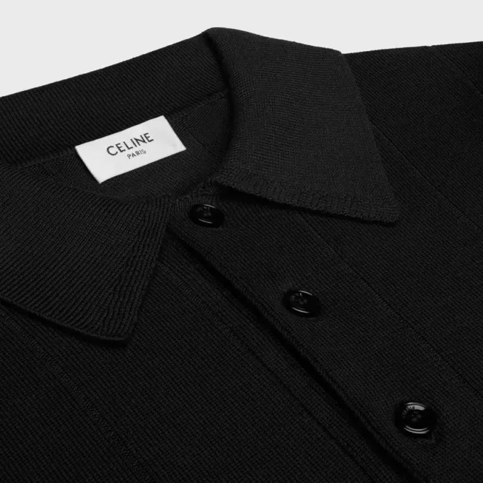 Polo in Fine Silk and Cotton Polo in Fine Silk and Cotton