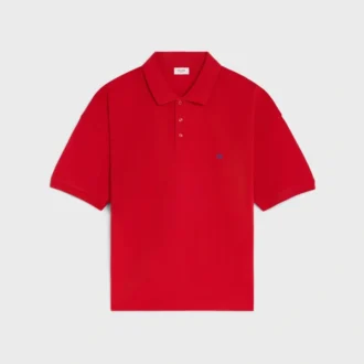 Polo Shirt in Pique Cotton Jersey