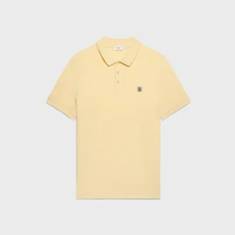 Polo Shirt in Pique Cotton Jersey