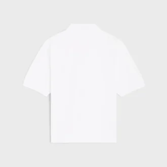 Polo Shirt in Pique Cotton Jersey