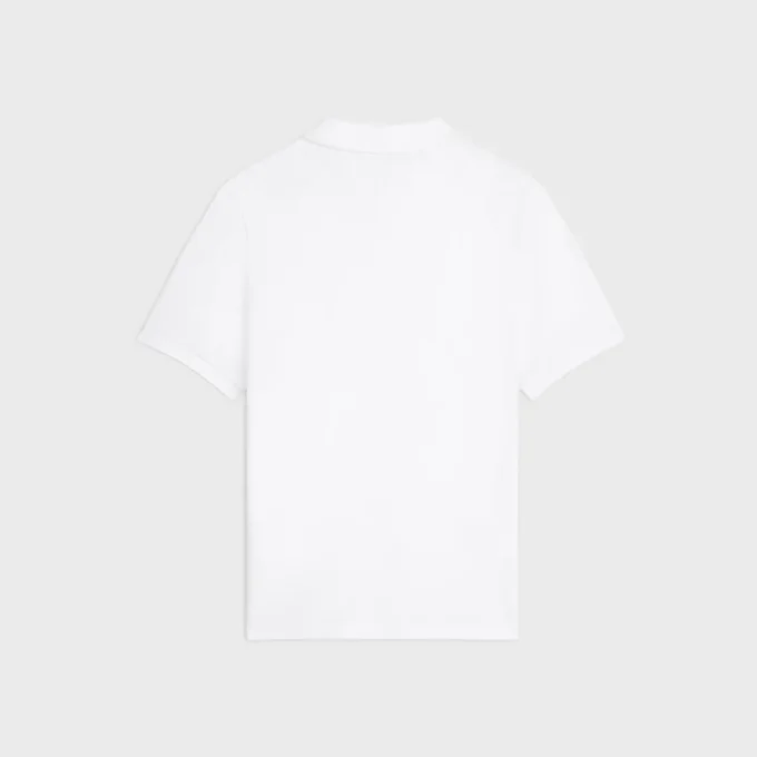 Polo Shirt in Pique Cotton Jersey Polo Shirt in Pique Cotton Jersey
